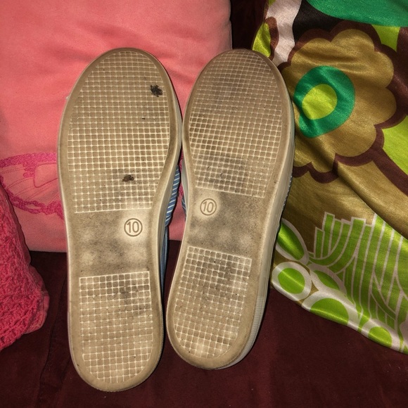 a•new•day Super Sailor Chic Striped&Ruffled Shoes - Picture 10 of 16